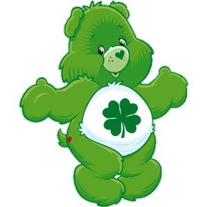 a st patricks care bear